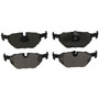 QuickStop Rear Disc Brake Pad Set Semi-Metallic ZX1239 - top view