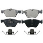 QuickStop Front Disc Brake Pad Set Semi-Metallic ZX1061A - top view