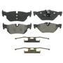 QuickStop Rear Disc Brake Pad Set Semi-Metallic ZX1267 - top view