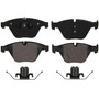 QuickStop Front Disc Brake Pad Set Semi-Metallic ZX918A - top view