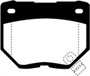 EBC Brakes Redstuff 3000 Series Sport Brake Pad Set DP3826C to Fit NISSAN (AUSTRALIA AND NEW ZEALAND),NISSAN,SUBARU