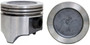 Set of 8 Round Dish Top Pistons for 80-84 GM 5.0L/307 VIN Y,9 - P1551(8) - .040 (1.00mm Oversized)
