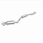 MagnaFlow 16525 Touring Series Polished Stainless Cat-Back Exhaust System for 2008-2013 BMW 128i 3.0L