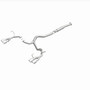 MagnaFlow 19361 Competition Series Stainless Cat-Back Exhaust System for 2011-2018 Subaru Impreza/WRX/WRX STI