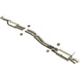 MagnaFlow Catback Exhaust for 98-00 BMW 323 2.5L