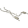 Street Series Exhaust System for 68-73 Chevy Corvette 2.5 in Diameter 2.5" Tips