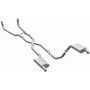 Street Series Exhaust System for 68-73 Chevy Corvette 2.5 in Diameter 2.5" Tips