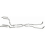 Street Series Exhaust System for 68-73 Chevy Corvette 2.5 in Diameter 2.5" Tips
