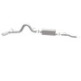 Catback Exhaust for 2016 Toyota Tacoma 3.5L V6 Single PS Rear Exit 4in Tip