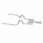 MagnaFlow 15630 Street Series Polished Stainless Cat-Back Exhaust System for 1986-1993 Ford Mustang 5.0L