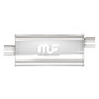 MagnaFlow Oval Straight-Through Muffler 12289 3in Offset/Center