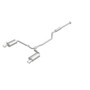 MagnaFlow Dual Rear Exhaust for 2015 Honda Accord 3.5L V6, Polished Tips