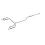 MagnaFlow 19181 Street Series Polished Stainless Cat-Back Exhaust System for 2013-2017 Honda Accord 3.5L
