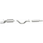 MagnaFlow Catback Exhaust for VW Golf IV/Beetle 2.0L VR6 (No Fascia Cutout)