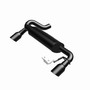 MagnaFlow 19558 Street Series Black Coated Axle-Back Exhaust System for 2021-2026 Ford Bronco 2.7L