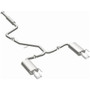 MagnaFlow CatBack for 11 Buick Regal L4 Dual Rear Exit Stainless Exhaust