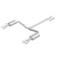 MagnaFlow CatBack for 11-15 Kia Optima 2.0L/2.4L Quad Split Rear 4.5in Tips