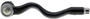 Steering Tie Rod End MES3189 - back view