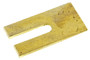 Alignment Shim MS95080 - front view