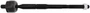 Steering Tie Rod End TI86050 - top view