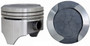 Enginetech P1538(8) | Set of 8 Dish Top Pistons for 71-82 Ford 6.6L/400
