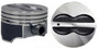 Flat Top Hypereutectic Pistons for 67-90 Chevrolet 5.7/350 | .060 Oversized