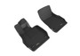 3D MAXpider Kagu Black Floormats for Chevrolet Corvette C8 - 1st Row