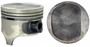 Set of 4 D Shaped Dish Top Pistons for AMC/Jeep 2.5L/150 VIN E,H,P,U,Z -P1593(4)