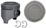 Dish Top Piston Set for 81-84 Toyota 2.4L/2366 SOHC L4 | Standard