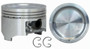 Dish Top Piston Set for 96-03 Suzuki 1.8L G18K/2.0L J20A | Standard