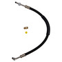 3/8" Female S.A.E. or 3/8" Male Inv. Flare x 7/16" Male Inv. Flare Power Steering Pressure Tube 70230E - bottom view