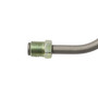 1/4" Male Inv. Flare x 1/4" Male Inv. Flare 80118 - connector view