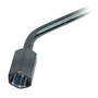 Power Steering Pressure Hose 80760 - connector view