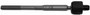 Inner Tie Rod X05TR6276 - front view