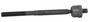 Inner Tie Rod X13TR7781 - front view
