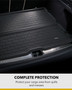 3D MAXpider Kagu Black Cross Fold Cargo Liner for Mercedes-Benz GLA-Class