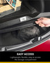 3D MAXpider Kagu Black Cross Fold Cargo Liner for Toyota GR Supra