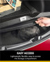 3D MAXpider Kagu Black Cross Fold Cargo Liner for Toyota GR Supra