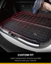 3D MAXpider Kagu Black Cross Fold Cargo Liner for Toyota GR Supra
