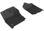 3D MAXpider Kagu Floormat for Nissan Titan Crew Cab R1 - Black
