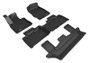 3D MAXpider Kagu Floormats for Ford Explorer R1 R2 R3 - Black