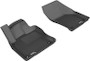 3D MAXpider Kagu Floormat for Volkswagen Golf R1 - Black