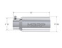 MBRP Universal Tip 5in OD Dual Wall Straight 4in Inlet