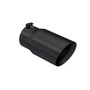 MBRP Universal Tip 6in OD Dual Wall Angled 5in Inlet Black