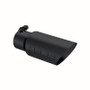 MBRP Universal Tip 4in OD 3in Inlet 10in Dual Wall Angled Black