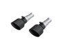 MBRP 3in to 5in Dual Wall Angle Cut T304 BLK Tips for Ram 1500 5.7L Hemi