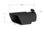 MBRP Universal Tip 4.75inx3in Rectangle Angled 3in Inlet Black Pass