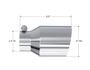MBRP Universal T304 SS Tip 4in OD/2.5in Inlet/6.5in L