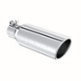 MBRP Angled Cut Rolled End Clampless Tip for Universal Fit 4in OD / 2.5in Inlet - T304