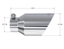 MBRP Universal Tip 4in O.D. Dual Wall Angled 2.5in inlet 8in length T304